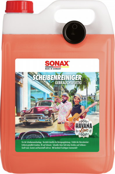 Sonax Havana Love Waschanlagenzusatz Sommer, 5 Liter