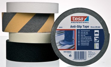 Tesa Antirutschband 60950-04, 50 mm : 15 m, schwarz