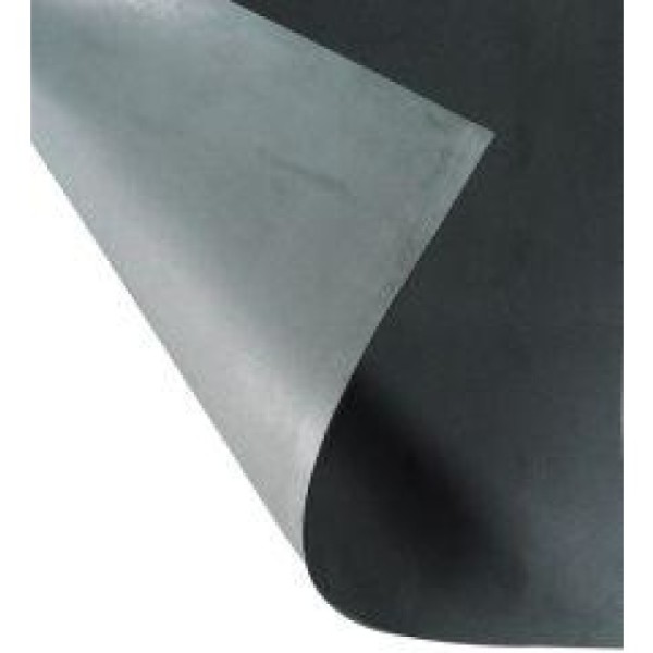 Gummi-Pressplatte, NBR 65 3 mm, schwarz 10.000 x 1.400 mm