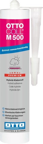 OTTOCOLL M 500 Premium-Hybrid-Klebstoff, grau (C02), 310ml