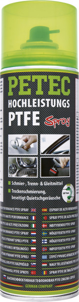 Petec PTFE-Spray, transparent, 500ml