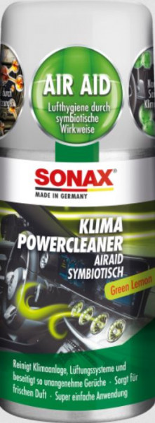 Sonax KlimaPowerCleaner AirAid Green Lemon, 100ml