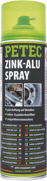 Petec Zink-Alu Spray, silber, 500ml