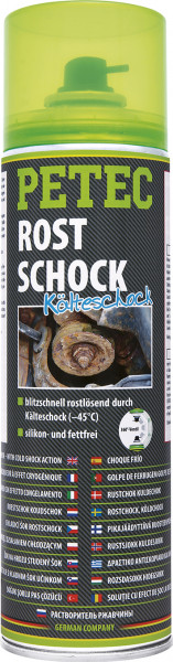 Petec Rostschock Kälteschock Spray, 500ml 