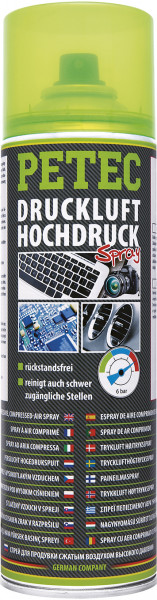 Petec Druckluft Hochdruck Spray, 400ml 