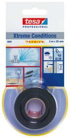 tesa 4600 Xtreme Conditions, 3m x 25mm, schwarz