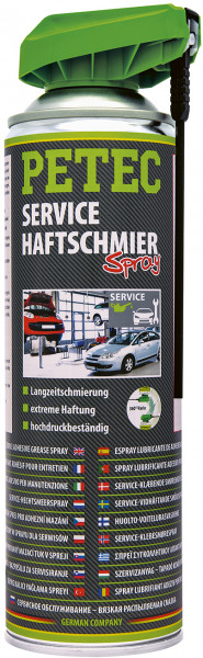 Petec Service-, Haftschmier-Spray, transparent, 500ml 