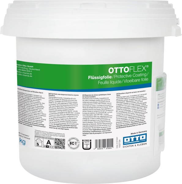 OTTOFLEX Flüssigfolie die Verbundabdichtung, farblos, 7kg, OFFF-45