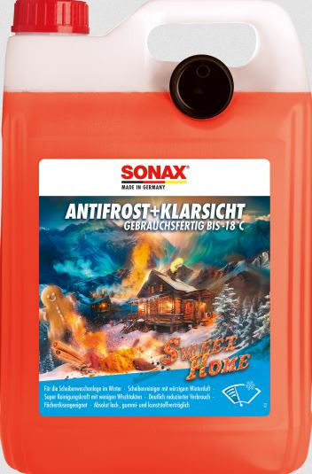 Sonax Sweet Home Waschanlagenzusatz gebrauchsfertig bis -18 °C, 5 Liter