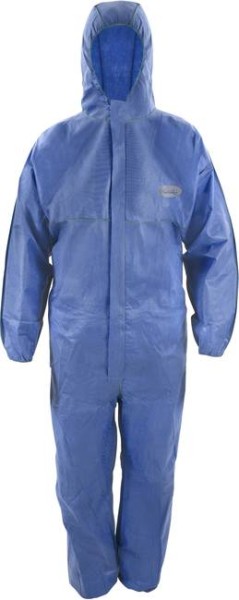 COVERTEX CHEM.SCHUTZOVERALL C3 SMMS, KAT.3, TYP 5+6, BLAU, XXXL