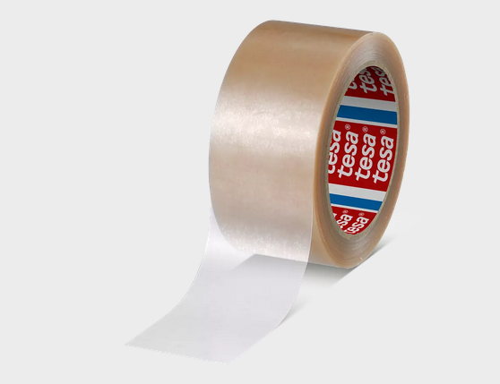 tesapack 4124 PVC, 66m x 50mm, transparent
