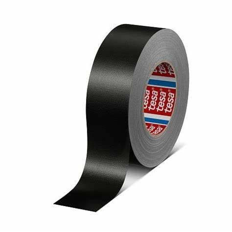 tesaband 4688 Standard, 50m x 25mm, schwarz