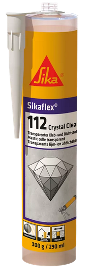 Sikaflex 112 Crystal Clear, 300ml Dichtstoff