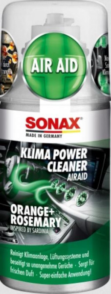 Sonax KlimaPowerCleaner AirAid Orange + Rosemary, 100ml